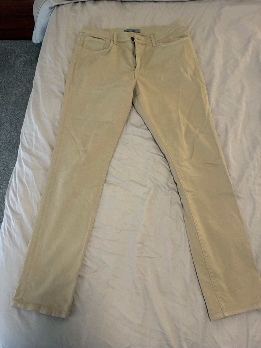 Joe's Jeans Skinny Men’s Light Beige Slim Fit Jeans